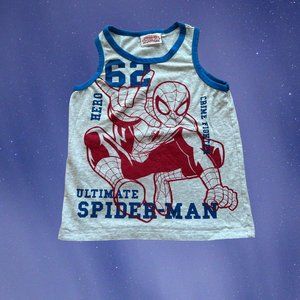 Marvel Ultimate Spiderman Boys Tank, Size 5-6